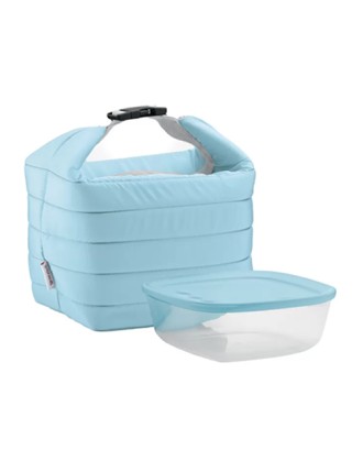 Geanta izoterma cu caserola inclusa, albastra, colectia On the Go - GUZZINI