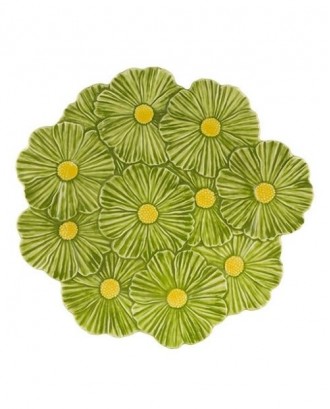 Farfurie de prezentare, ceramica, 37 cm, Maria Flor - Bordallo Pinheiro