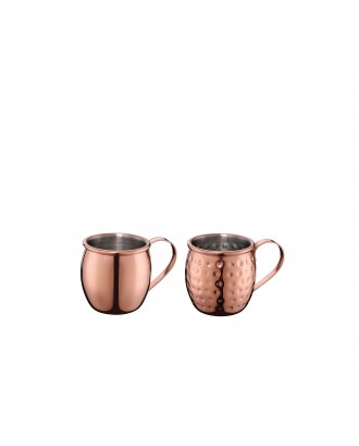 Pahar pentru shot, din inox placat cu cupru, 60 ml, colectia Moscow - CILIO