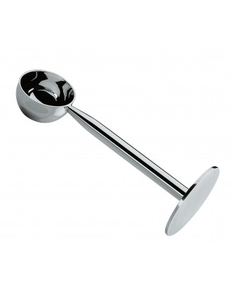 Lingura 2 in 1, dozare cafea si presa pentru espresso, inox - CILIO