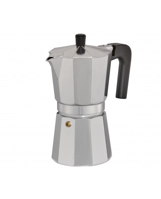Espressor pentru 9 cesti, argintiu, inductie, colectia Classico - CILIO