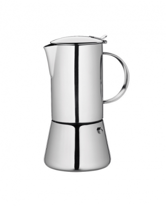 Espressor pentru 4 cesti, argintiu, colectia Aida - CILIO