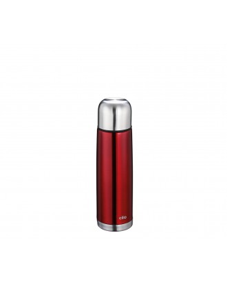 Termos cu pereti dubli si capac infiletabil, 500 ml, rosu, colectia Colore - CILIO 