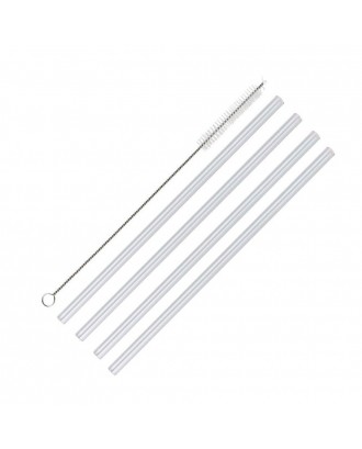 Set 4 paie drepte din sticla si perie de curatat -CILIO