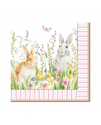 Servetele de masa, 20 buc, 33x33 cm, Happy Easter - SIMONA'S COOKSHOP