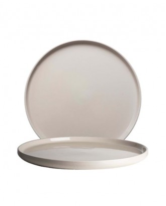 Farfurie ceramica gri, 26.5 cm, Azur - SIMONA'S COOKSHOP