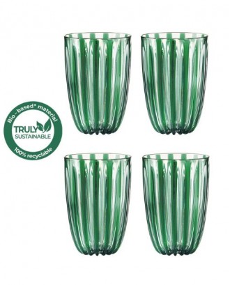 Set 4 pahare, 470 ml, verde, Dolcevita - GUZZINI
