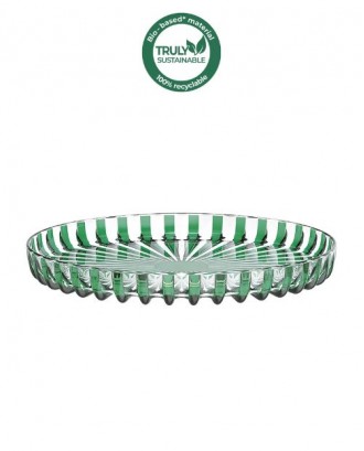 Tava rotunda pentru servire, 31 cm, verde, Dolcevita - GUZZINI