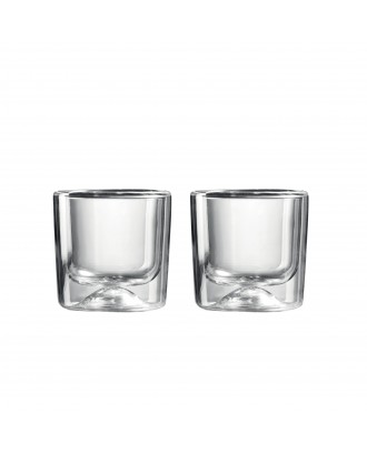 Set de 2 pahare termoizolante, 88 ml, colectia Everyday - GUZZINI
