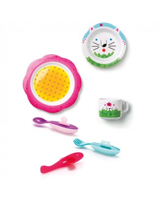 Set pentru copii, 6 ustensile, model Playpark, colectia Bimbi - GUZZINI