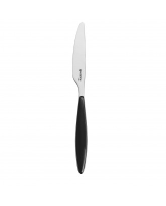 Cutit de masa, otel inoxidabil si acril, negru, Feeling - GUZZINI