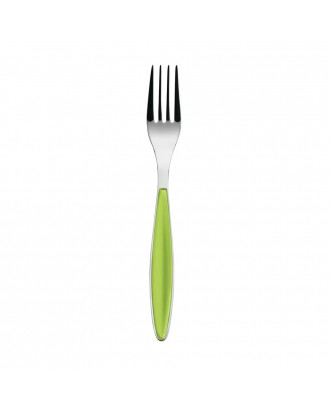 Furculita din otel inoxidabil si acril, verde deschis, Feeling - GUZZINI