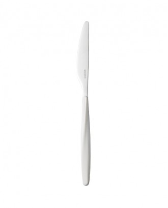 Cutit din otel inoxidabil si acril, 20.5 cm, alb, colectia My Fusion - GUZZINI