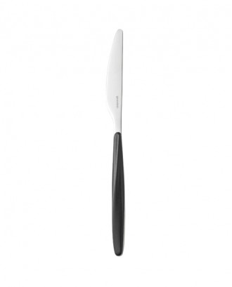 Cutit din otel inoxidabil si acril, 20.5 cm, negru, colectia My Fusion - GUZZINI