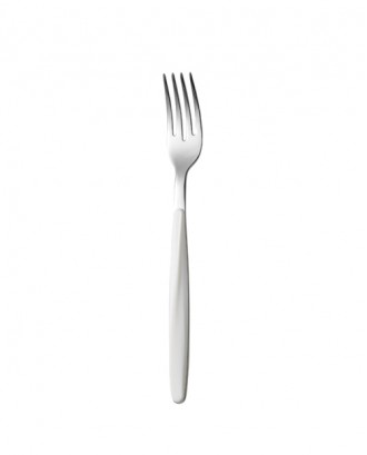 Furculita din otel inoxidabil si acril, 20.5 cm, alb, colectia My Fusion - GUZZINI