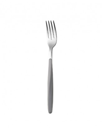 Furculita din otel inoxidabil si acril, 20.5 cm, gri, colectia My Fusion - GUZZINI