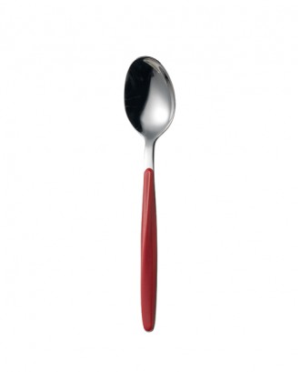 Lingura din otel inoxidabil si acril, 20.5 cm, rosu, colectia My Fusion - GUZZINI