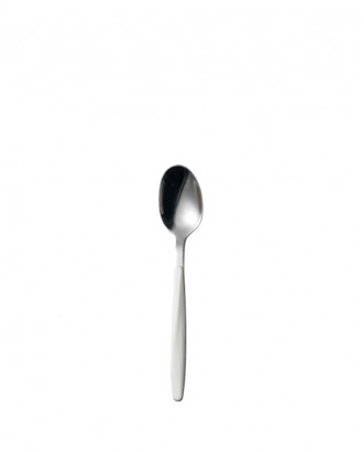 Lingurita din otel inoxidabil si acril, 15 cm, alb, colectia My Fusion - GUZZINI