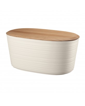 Cutie pentru paine, 10L, alba, Tierra - Guzzini