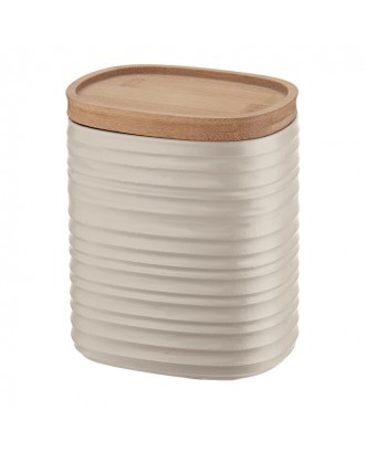 Cutie crem cu capac, dimensiune M, colectia Tierra - GUZZINI