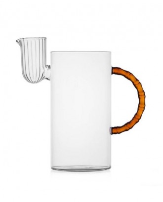 Carafa din sticla borosilicata, 18/22 cm, Rivoli - designer Mario Trimarchi - ICHENDORF