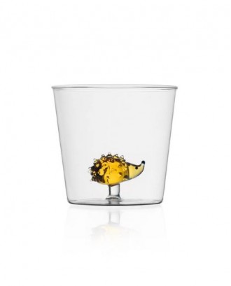 Pahar pentru apa, arici, 8 cm, Animal Farm - designer Alessandra Baldereschi - ICHENDORF