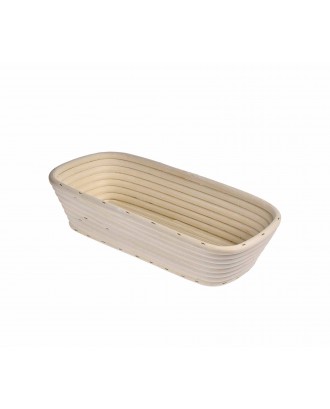 Cos pentru dospire aluat, din ratan, dreptunghiular, 28 cm - KUCHENPROFI