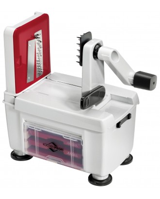 Feliator rotativ pentru legume, Compact - KUCHENPROFI