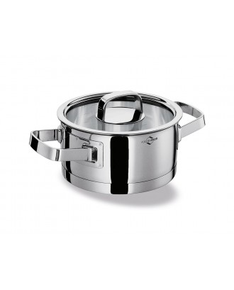 Oala din inox, cu capac, 1.25 litri, colectia San Remo Cook - KUCHENPROFI