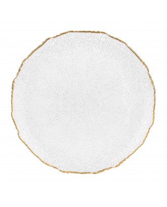 Farfurie de prezentare din sticla, 33 cm, Maesta - SIMONA'S COOKSHOP