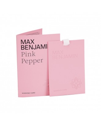 Card parfumat, Pink Pepper, Classic - MAX BENJAMIN