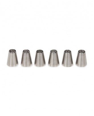 Set 6 duiuri pentru decorat prajituri, model flori - PATISSE