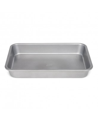 Tava dreptunghiulara pentru copt, 35 x 24 cm, otel, colectia SilverTop - PATISSE