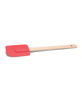 Spatula cu varf din silicon, rosu, 27 cm - PATISSE
