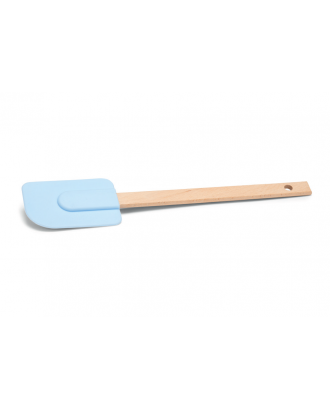 Spatula cu varf din silicon, bleu, 27 cm - PATISSE