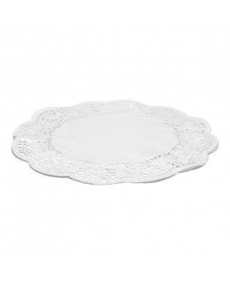 Set de 6 hartii dantelate pentru tort, 36 cm - PATISSE