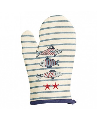 Manusa de bucatarie, New Pesk, albastru - SIMONA'S COOKSHOP