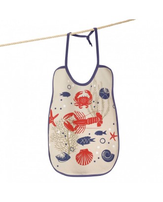 Sort pentru copii imprimat, Crustacee, alb-gri - SIMONA'S COOKSHOP
