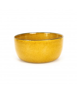 Bol ceramic pentru cereale, 14 cm, Citrino Mustard - VILLACER