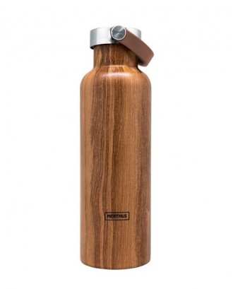 Termos cu pereti dubli, otel inoxidabil, 750 ml, wood - VIN BOUQUET 