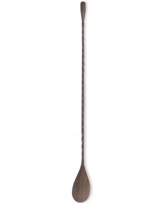 Lingurita rasucita pentru cocktailuri, 30 cm, inox, colectia Vintage Line - VIN BOUQUET