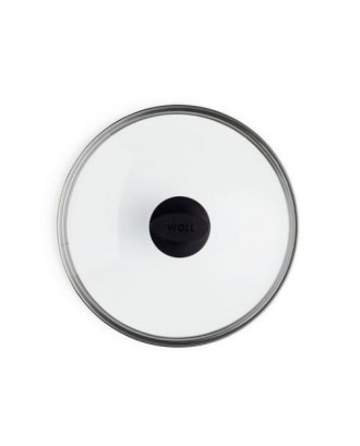 Capac rotund din sticla securizata, 24 cm, Eco Lite - WOLL