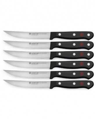 WUSTHOF Set de 6 cutite pentru friptura, 12 cm, Gourmet