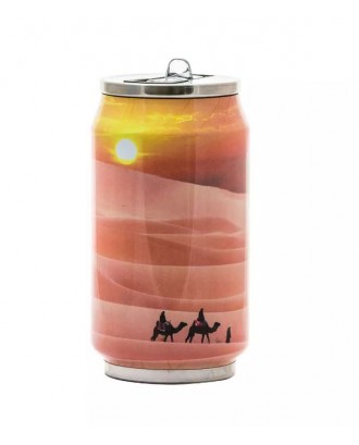 Cutie izoterma cu pai, 280ml, model Sahara - YOKO DESIGN