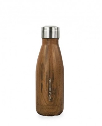 Sticla izoterma, 260 ml, Wood - YOKO DESIGN