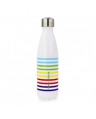 Sticla izoterma, 500 ml, Rainbow white - YOKO DESIGN