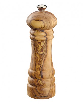 Rasnita pentru sare, 18 cm, maro, lemn de maslin, Berlin - ZASSENHAUS