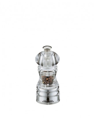 Rasnita pentru piper, 12 cm, transparent, acril, colectia Berlin - ZASSENHAUS