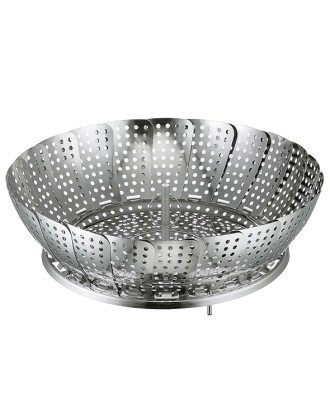Cos pliabil pentru gatit la aburi, inox, 24 cm - KUCHENPROFI
