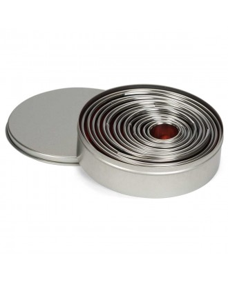 Cutie cu 14 forme pentru aluat, inox - PATISSE
